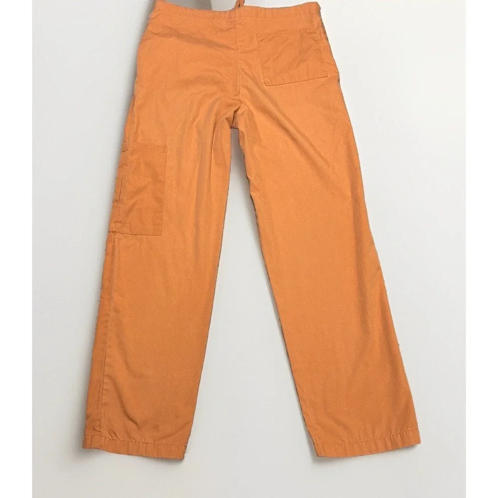 Texas Longhorns SCRUB Pants Adult 28X28 Orange DOCTOR Scrub Bottom Medical ADULT - Picture 6 of 10